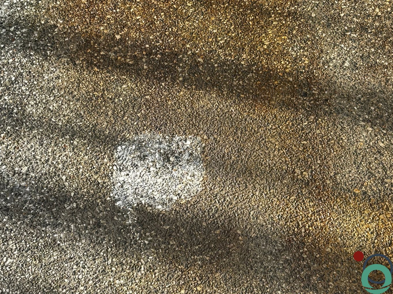 Roest verwijderen op uitgewassen beton