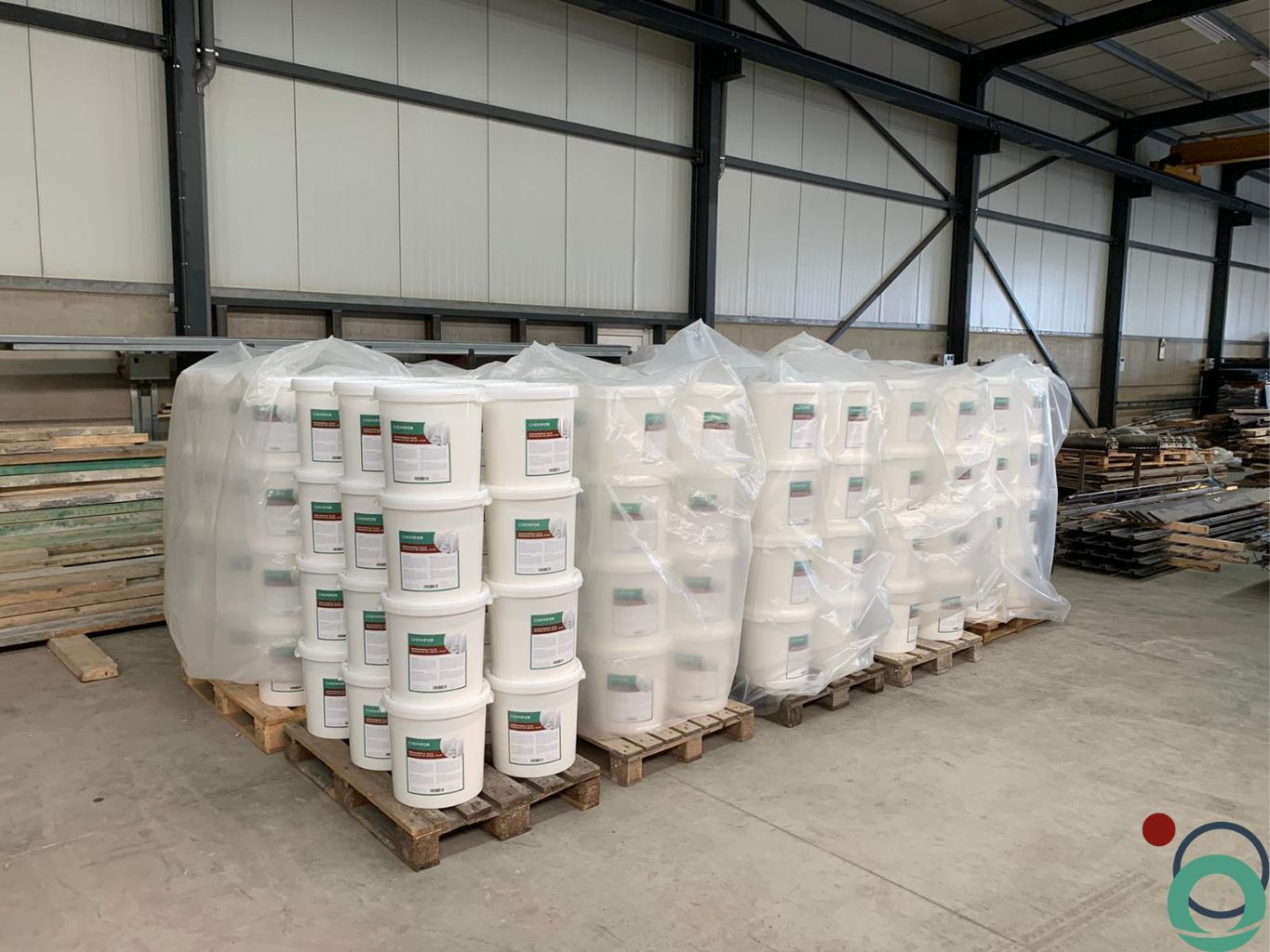 Gratis Chemifor Dooikorrels Plus bij oplevering betonvloer