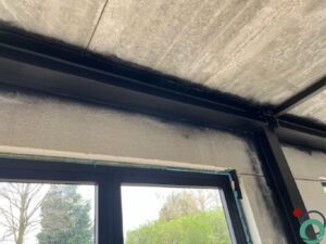 Brandwerende verf op beton