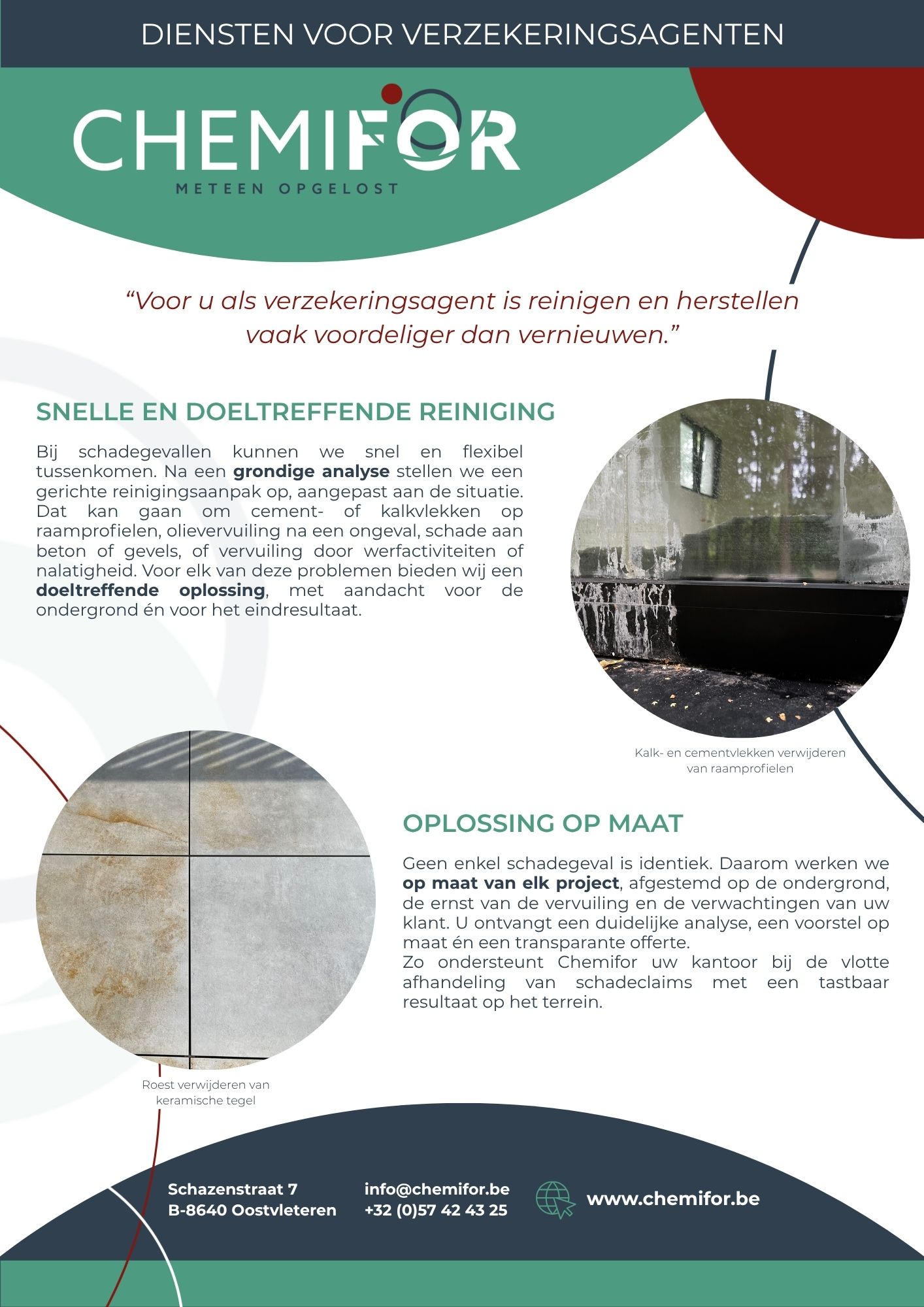 Flyer VERZEKERINGSAGENTEN